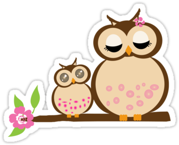 Clip Arts Related To - Owl And Baby Clipart Transparent PNG - 375x360 - Free Download on - Owl Transparent PNG Free Download