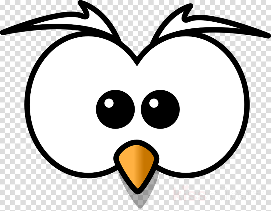 Cartoon Owl Face Clipart Owl Drawing Clip Art - Png Speech Balloons - Free Transparent PNG Clipart Images Download. - Owl Transparent PNG Free Download