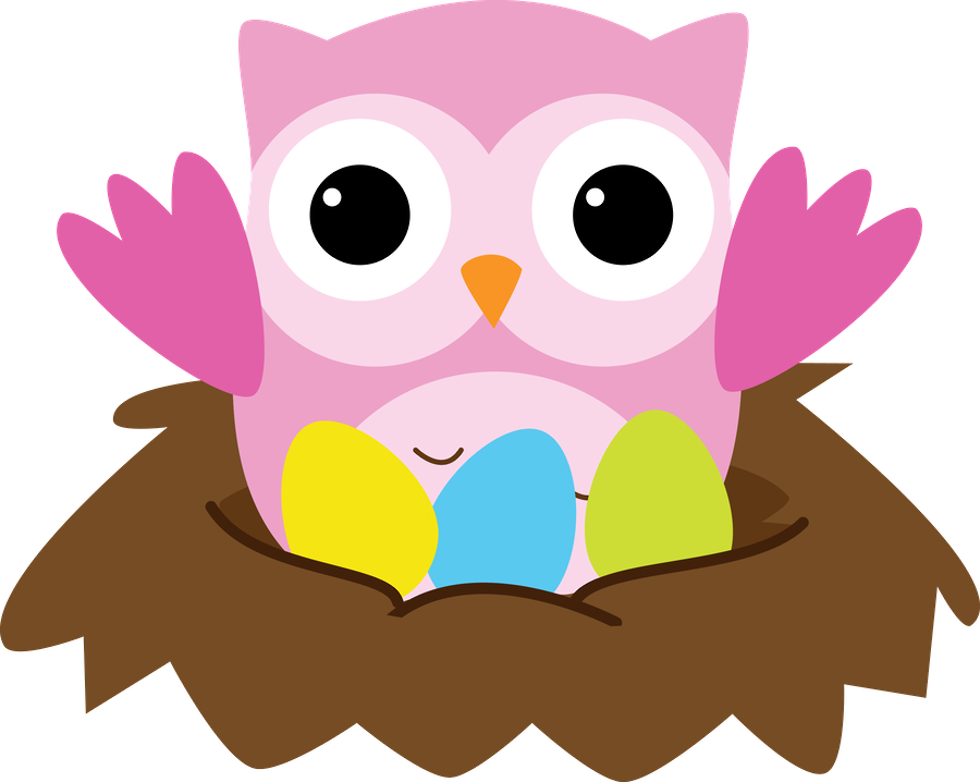 Minus Easter Clip Art, Owl Birthday Parties, Whimsical - Owl Birthday Clip Art - Free Transparent PNG Clipart Images Download. - Owl Transparent PNG Free Download