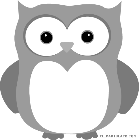 Awesome Owl Animal Free Black White Clipart Images - Labelling A Diagram Ielts Reading - Free Transparent PNG Clipart Images Download. - Owl Transparent PNG Free Download