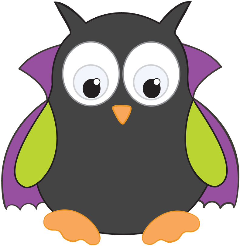 Minus Halloween Owl, Halloween Images, Owl Clip Art, - Hibou Halloween Clipart - Free Transparent PNG Clipart Images Download. - Owl Transparent PNG Free Download