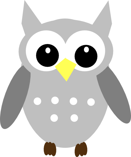 Snowy Owl Clipart Grey Owl - Baby Owl Clip Art - Free Transparent PNG Clipart Images Download. - Owl Transparent PNG Free Download