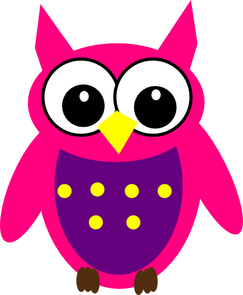 Purple Owl Clipart Clipart Panda Free Clipart Images - Pink And Purple Owl - Free Transparent PNG Clipart Images Download. - Owl Transparent PNG Free Download