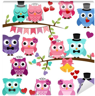 Vector Collection Of Valentine's Day Or Love Themed - Vector Collection Of Valentine's Day Or Love Themed - Free Transparent PNG Clipart Images Download. - Owl Transparent PNG Free Download