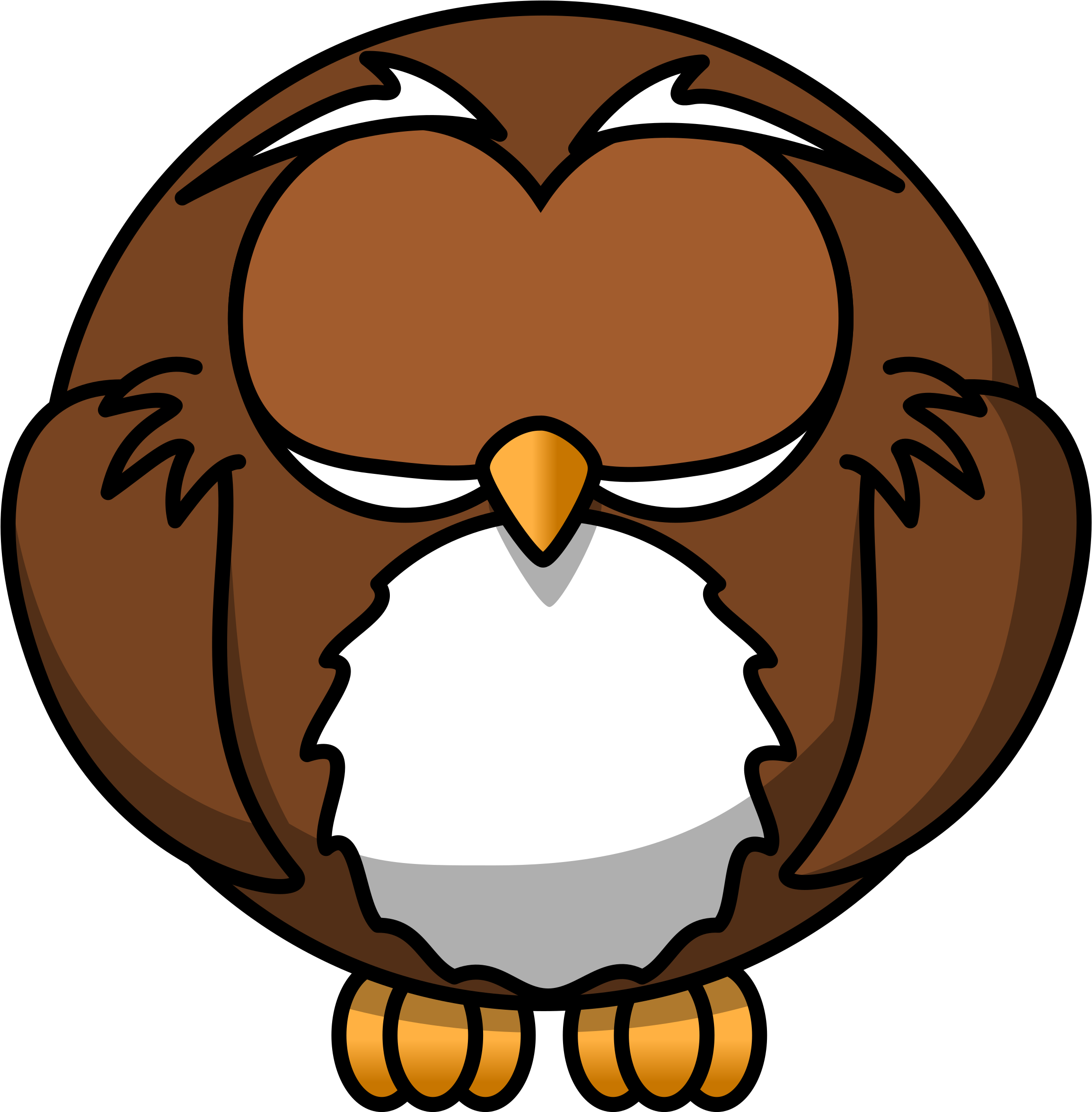 This Free Icons Png Design Of Cartoon Owl Transparent PNG - 2400x2348 - Free Download on - Owl Transparent PNG Free Download