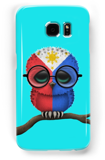 Nerdy Filipino Baby Owl On A Branch - Owl - Free Transparent PNG Clipart Images Download. - Owl Transparent PNG Free Download