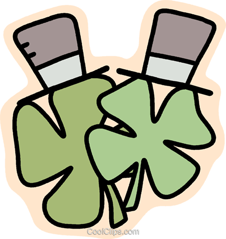 St Patrick's Day Hats And Shamrocks Royalty Free Vector - St Patrick's Day Hats And Shamrocks Royalty Free Vector - Free Transparent PNG Clipart Images Download. - Owl Transparent PNG Free Download