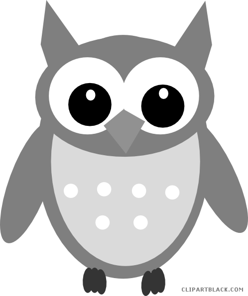 Owl Math Animal Free Black White Clipart Images Clipartblack - Night Owl Cookies Logo - Free Transparent PNG Clipart Images Download. - Owl Transparent PNG Free Download