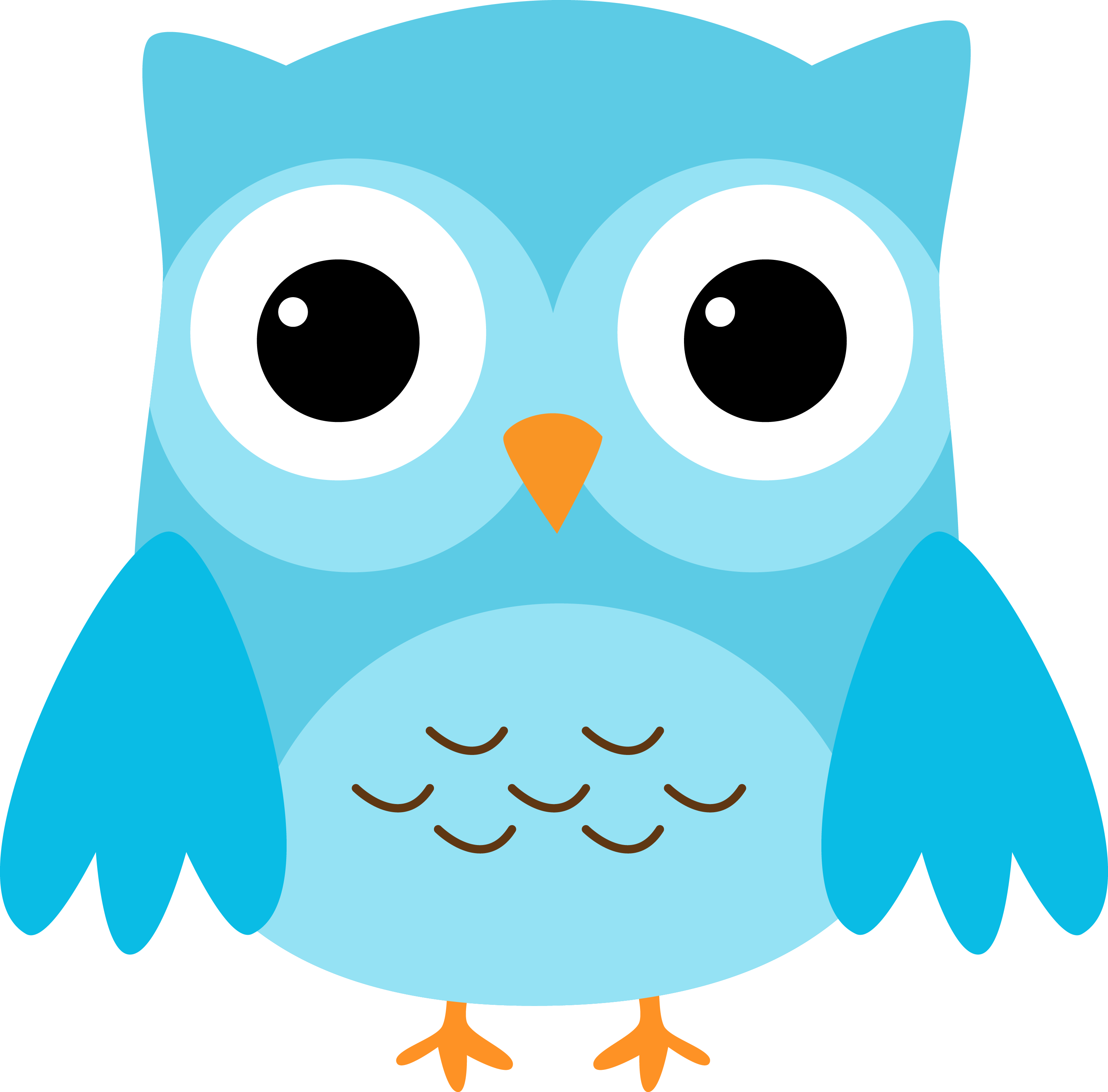 Owl Baby Girl Owls By Pp Decorative Glossy Ceramic - Owl Birthday Clipart - Free Transparent PNG Clipart Images Download. - Owl Transparent PNG Free Download