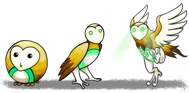 Barn Owls By Johannesviii - Barn Owl Pokemon - Free Transparent PNG Clipart Images Download. - Owl Transparent PNG Free Download