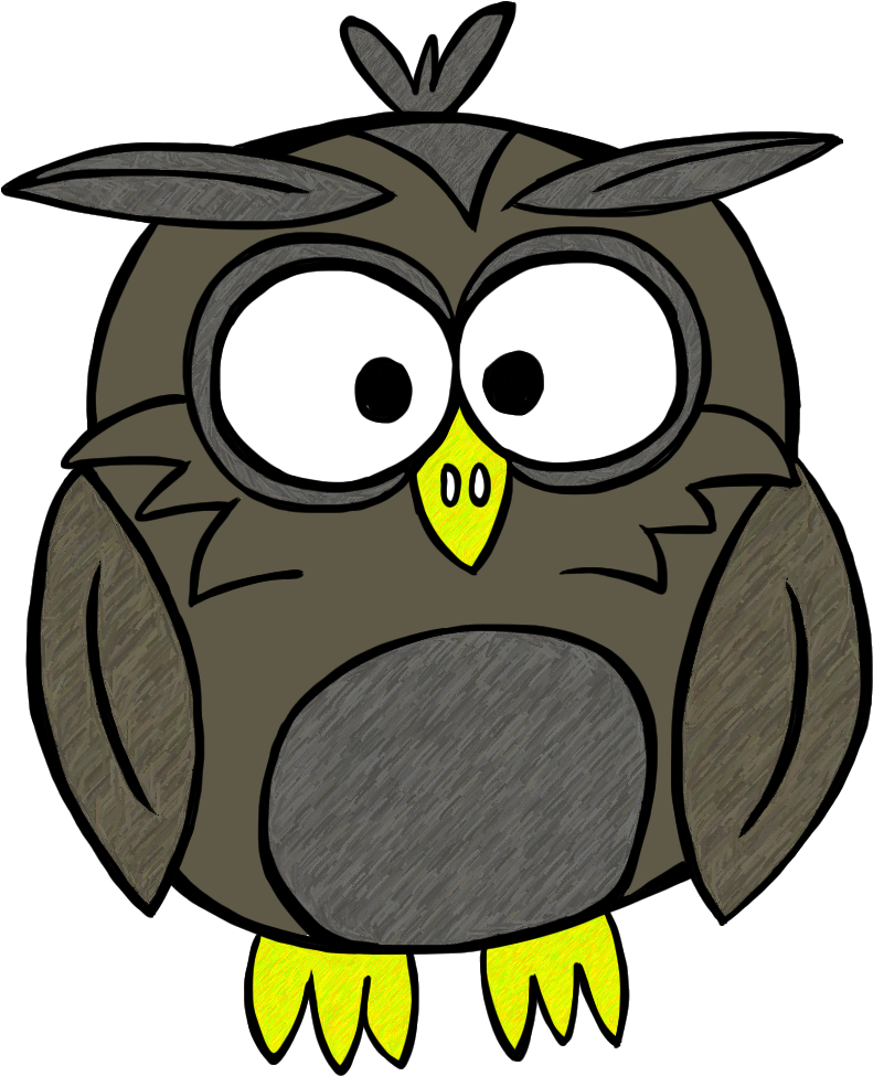 Here's A Freebie Of My Little Owl - Cartoon - Free Transparent PNG Clipart Images Download. - Owl Transparent PNG Free Download