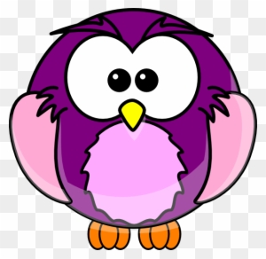 Purple Cartoon Owl Clip Art - Cartoon Owl - Free Transparent PNG Clipart Images Download. - Owl Transparent PNG Free Download