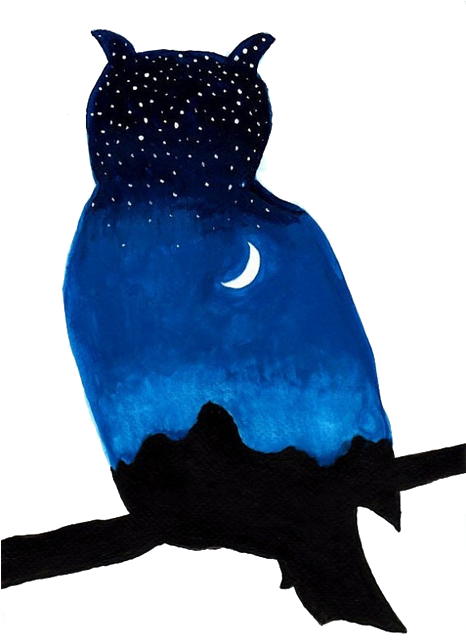 Owl Silhouette Painting Clip Art Transprent Png - Silhouette Owl Transparent PNG - 500x702 - Free Download on - Owl Transparent PNG Free Download