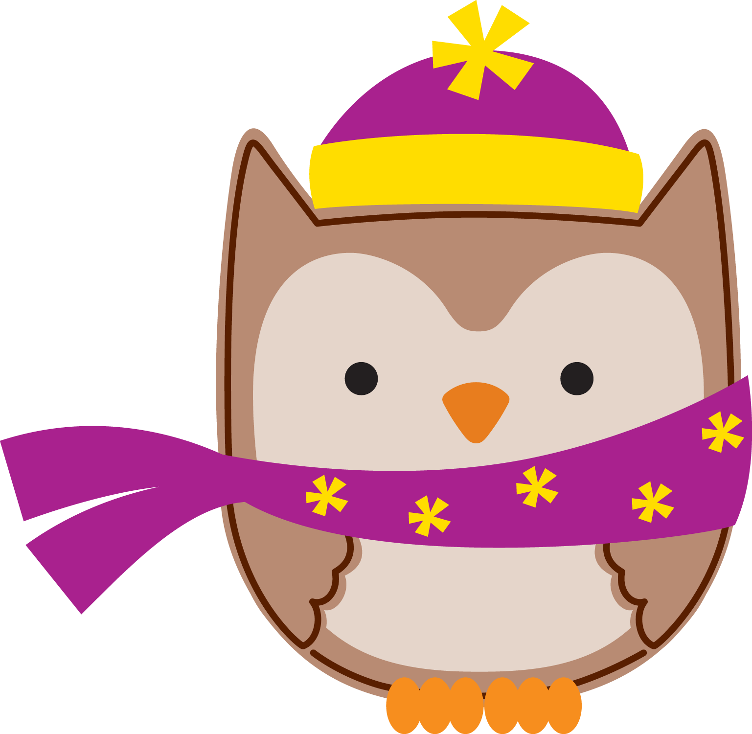 Whimsical Owl, Owl Birthday Parties, Owl Paper, Owl - Owl Klip Art Winter - Free Transparent PNG Clipart Images Download. - Owl Transparent PNG Free Download