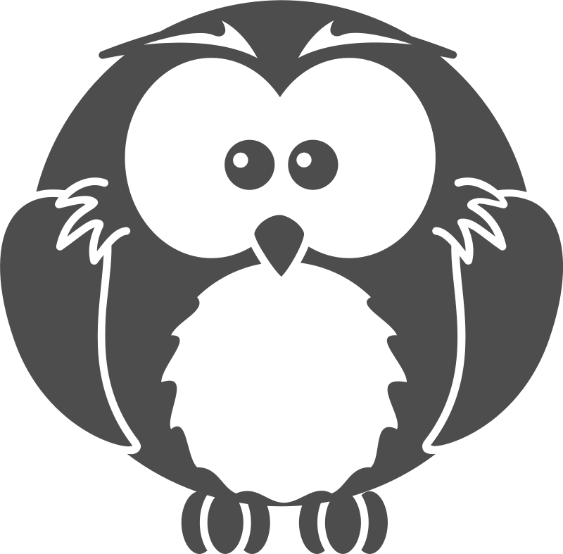 Free Cartoon Owl - Owl With Headphones Clipart - Free Transparent PNG Clipart Images Download. - Owl Transparent PNG Free Download