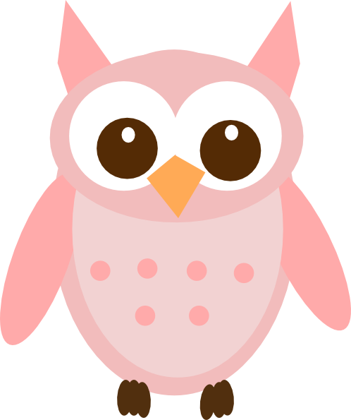 Pink - Baby - Owl - Clipart - Baby Owl Clip Art - Free Transparent PNG Clipart Images Download. - Owl Transparent PNG Free Download
