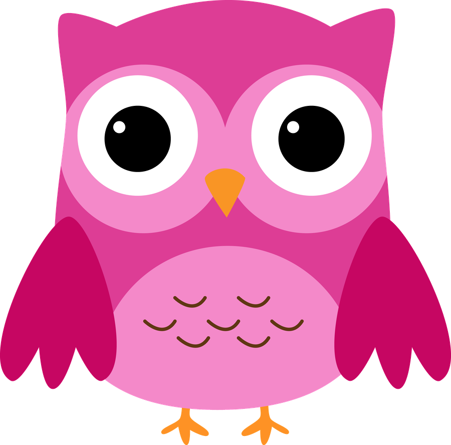 Owl Baby Girl Owls By Pp Decorative Glossy Ceramic - Pink Owl Clip Art - Free Transparent PNG Clipart Images Download. - Owl Transparent PNG Free Download