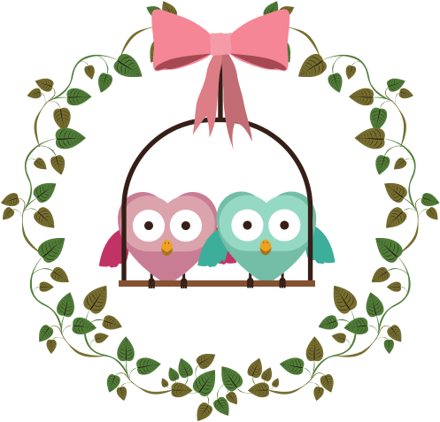 Border Of Creepers With Owls Holding Wings - Hd Creepers And Leaves - Free Transparent PNG Clipart Images Download. - Owl Transparent PNG Free Download