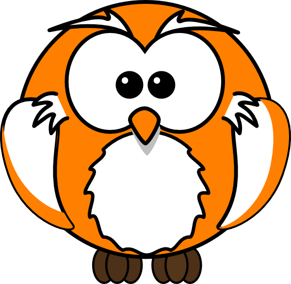 Hoot Clipart Orange Owl - Owl On Book Shower Curtain - Free Transparent PNG Clipart Images Download. - Owl Transparent PNG Free Download