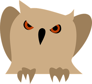 Owl Animal Bird Angry Owl Angry Angry Angr - Angry Owl Clip Art - Free Transparent PNG Clipart Images Download. - Owl Transparent PNG Free Download