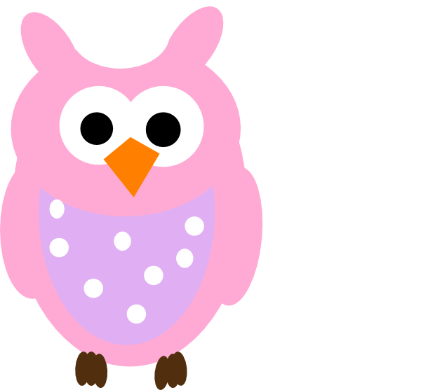 Pink Owl Clip Art - Cartoon - Free Transparent PNG Clipart Images Download. - Owl Transparent PNG Free Download