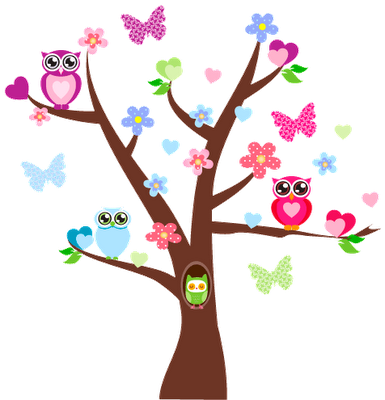 Desenho De Pássaros Png - Owl In Tree Clipart - Free Transparent PNG Clipart Images Download. - Owl Transparent PNG Free Download