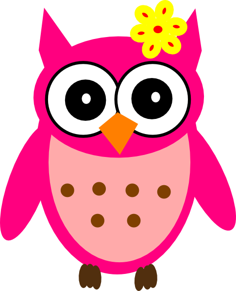 Aby Girl Owl With Bow Clip Art - Baby Girl Owl - Free Transparent PNG Clipart Images Download. - Owl Transparent PNG Free Download