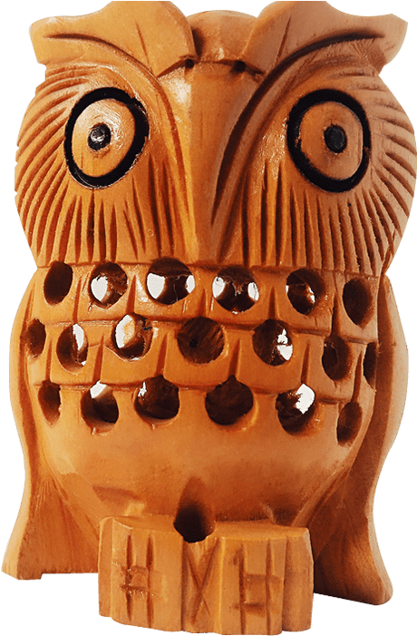 The Amazing Odisha Handicrafts Wood Owl - Wood Work Odisha Transparent PNG - 700x700 - Free Download on - Owl Transparent PNG Free Download