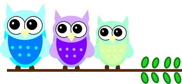 Family Clip Art - Three Owls Clip Art Transparent PNG - 600x276 - Free Download on - Owl Transparent PNG Free Download