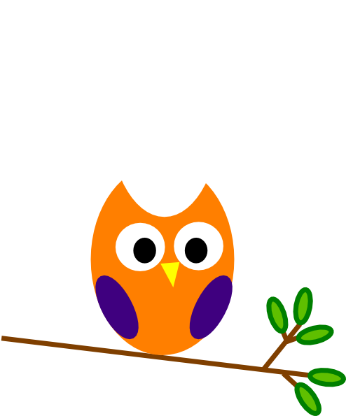 Purple Orange Owl Clip Art - Owl Clip Art Transparent PNG - 558x594 - Free Download on - Owl Transparent PNG Free Download