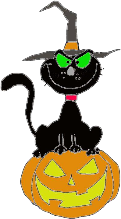 Cat Pumpkin Cute Ghost Free Halloween Clipart Png Format - Halloween Ghosts With Transparent Background Transparent PNG - 720x960 - Free Download on - Pumpkin Transparent PNG Free Download
