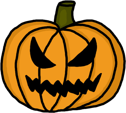 Scary Pumpkin Clip Art - Spooky Pumpkin Clip Art - Free Transparent PNG Clipart Images Download. - Pumpkin Transparent PNG Free Download