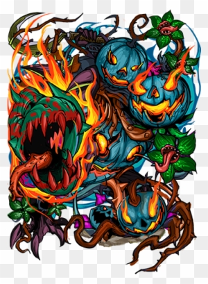 Pumpkin Aberration Boss Figure - Graphic Design - Free Transparent PNG Clipart Images Download. - Pumpkin Transparent PNG Free Download