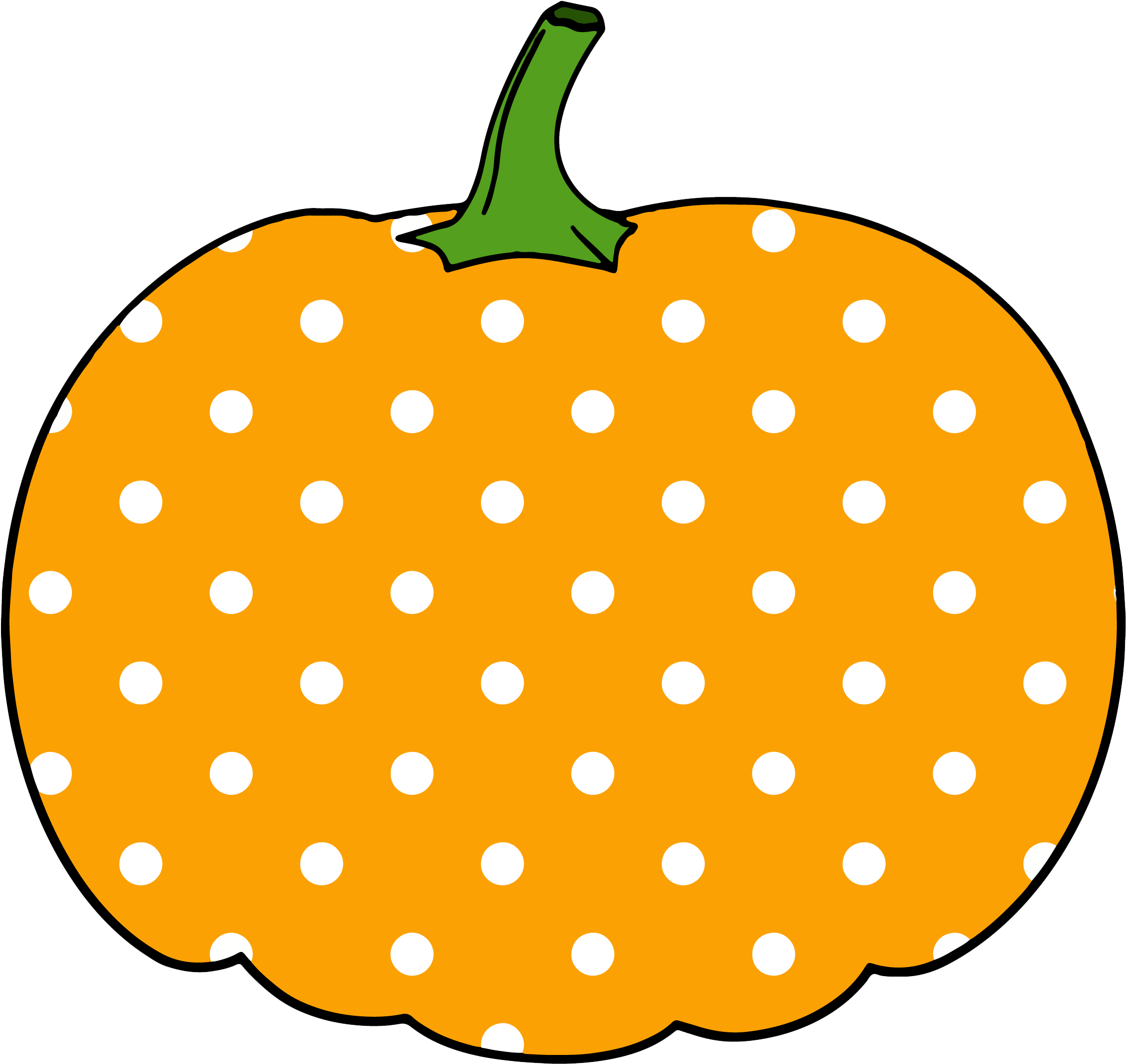 Polka Dot Pumpkin 1download Now - Polka Dot Pumpkin 1download Now - Free Transparent PNG Clipart Images Download. - Pumpkin Transparent PNG Free Download