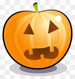 Clipart - Scared Pumpkin - Blue Cartoon Pumpkin - Free Transparent PNG Clipart Images Download. - Pumpkin Transparent PNG Free Download