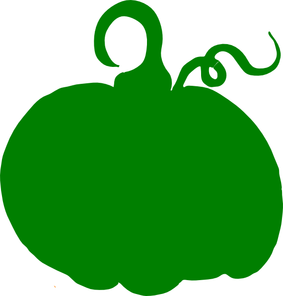 This Free Clip Arts Design Of Green Pumpkin - Silhouette Pumpkin Clip Art Transparent PNG - 570x597 - Free Download on - Pumpkin Transparent PNG Free Download