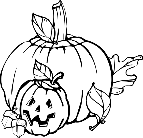Pumpkin,jack O Lantern,haloween,carved - Black And White Halloween Clip Art - Free Transparent PNG Clipart Images Download. - Pumpkin Transparent PNG Free Download