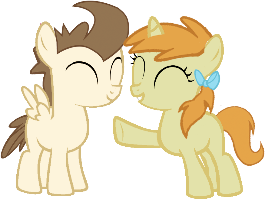 Cake Twins, Colt, Cute, Filly, Older, Pound Cake, Pumpkin - Cartoon - Free Transparent PNG Clipart Images Download. - Pumpkin Transparent PNG Free Download