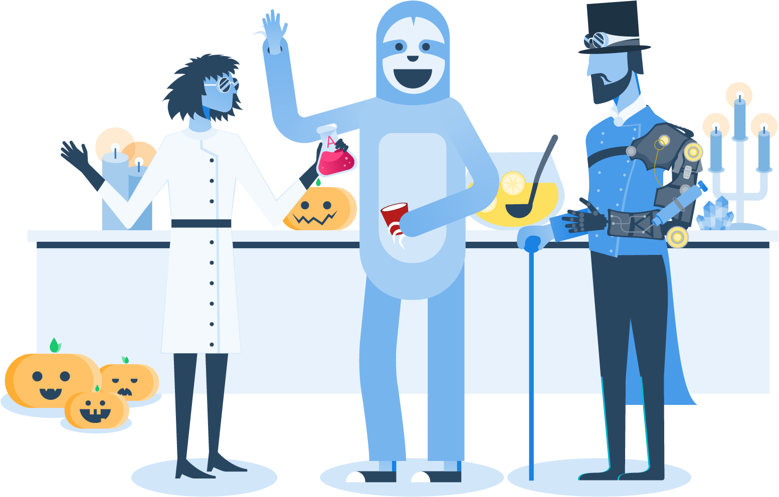 Halloween Party🎉 Team Pumpkin People Party Illustration - Cartoon Transparent PNG - 800x600 - Free Download on - Pumpkin Transparent PNG Free Download