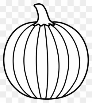 Pumpkin Black And White Pumpkin With Fall Leaves Clipart - Clip Art Black And White - Free Transparent PNG Clipart Images Download. - Pumpkin Transparent PNG Free Download
