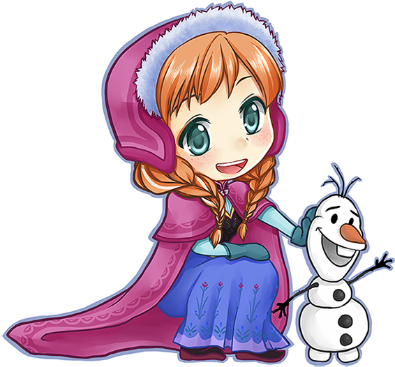 Let's Build A Snowman By Seika - Imagenes Kawaii De Frozen - Free Transparent PNG Clipart Images Download. - Snowman Transparent PNG Free Download