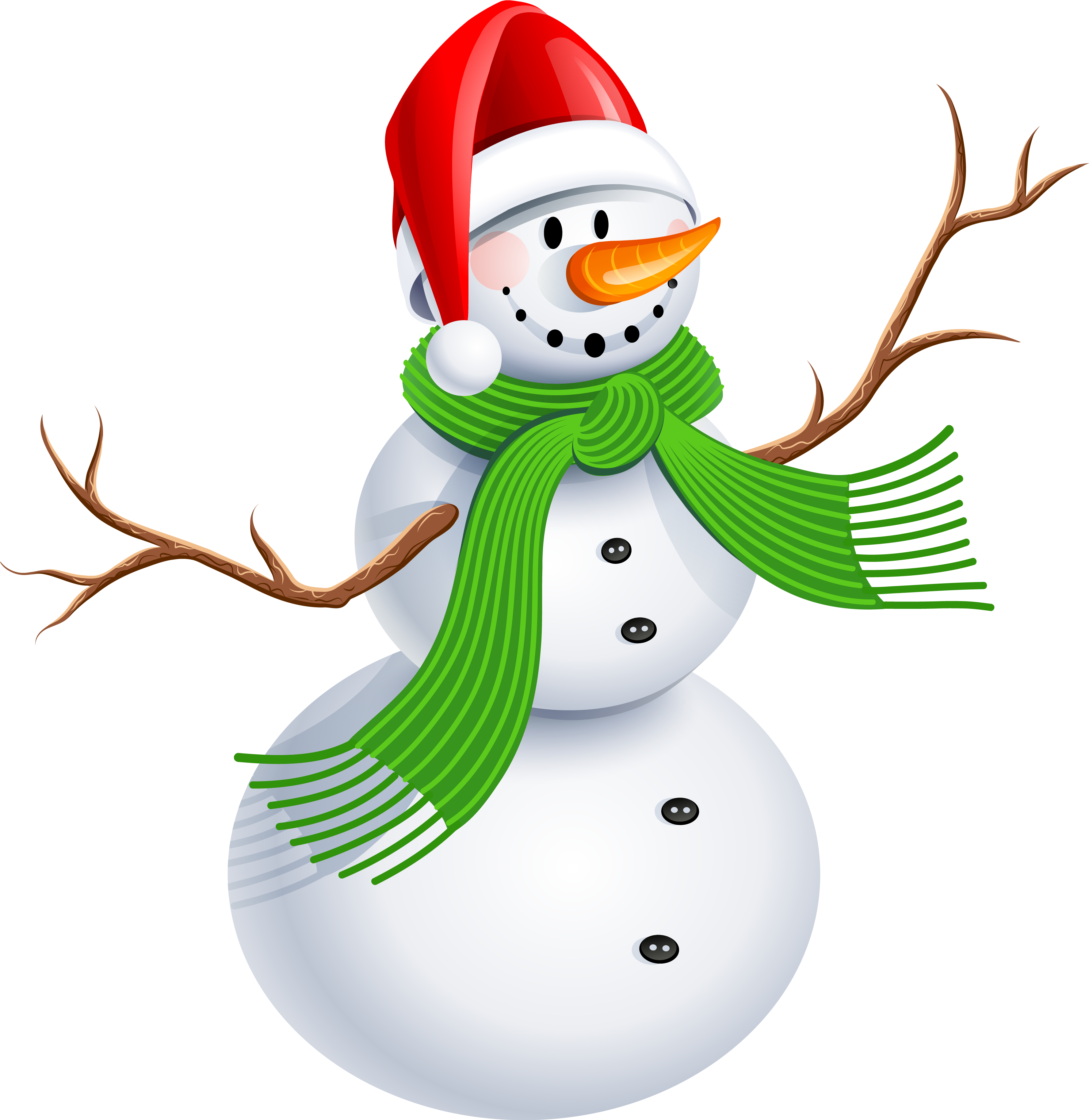 Elegant Snowman Clipart - Merry Christmas Great Niece And Nephews - Free Transparent PNG Clipart Images Download. - Snowman Transparent PNG Free Download
