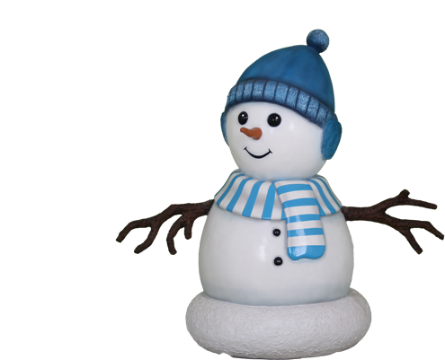 Jpg Wl Snmn Boy - Winterland Wl-snmn-boy-3.5 3.5 Ft. Polyresin Snowman - Free Transparent PNG Clipart Images Download. - Snowman Transparent PNG Free Download