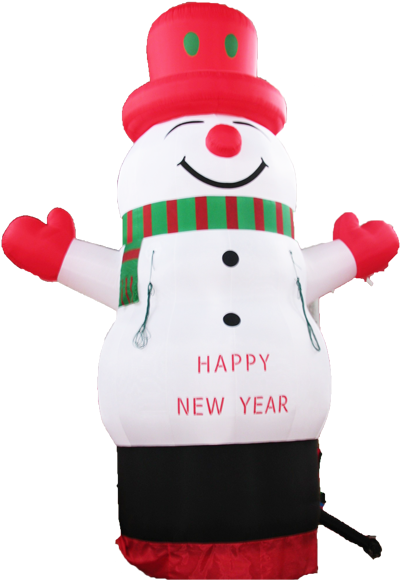 20 Foot Inflatable Snowman - Christmas Blow Up Png - Free Transparent PNG Clipart Images Download. - Snowman Transparent PNG Free Download