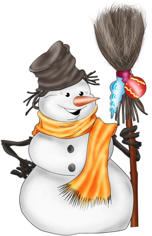 Chirstmas Clip Art Of Snowman - Christmas Day - Free Transparent PNG Clipart Images Download. - Snowman Transparent PNG Free Download