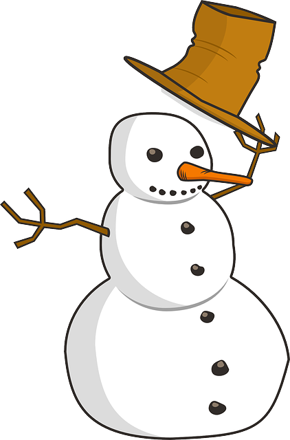 Hat Snowman, Friendly, Greeting, Snow, Winter, Waving, - Snowman Clip Art - Free Transparent PNG Clipart Images Download. - Snowman Transparent PNG Free Download