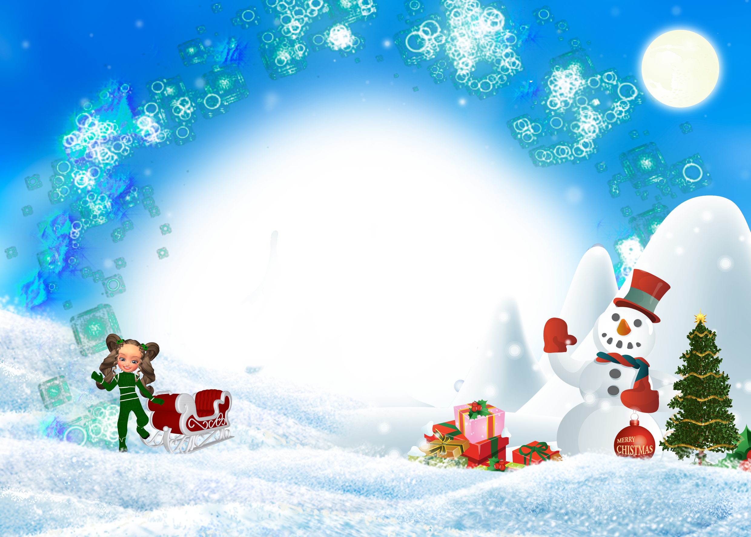 [parte 3] Bajar Marcos Para Fotografías Navideñas [christmas - Christmas Gifts. Snowman. Sur Tile Coaster - Free Transparent PNG Clipart Images Download. - Snowman Transparent PNG Free Download