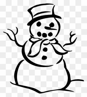 Drawn Top Hat Snowman - Hnp Personalised Garden Ornament Snow Boulder - The - Free Transparent PNG Clipart Images Download. - Snowman Transparent PNG Free Download