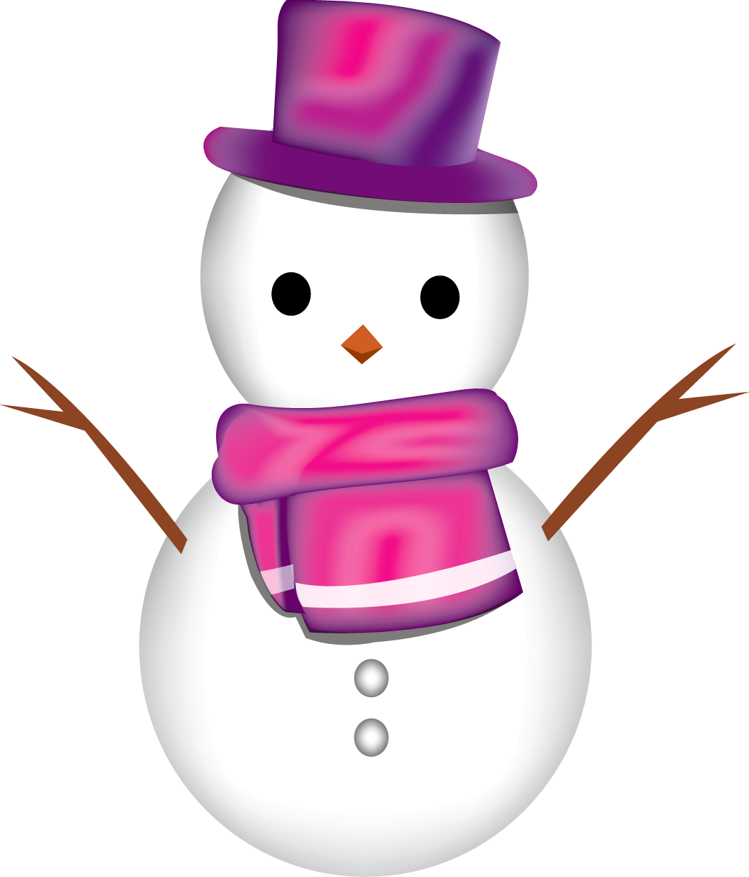 Snowman Clipart Transparent Background Six - Christmas9 Square Sticker 3" X 3" - Free Transparent PNG Clipart Images Download. - Snowman Transparent PNG Free Download