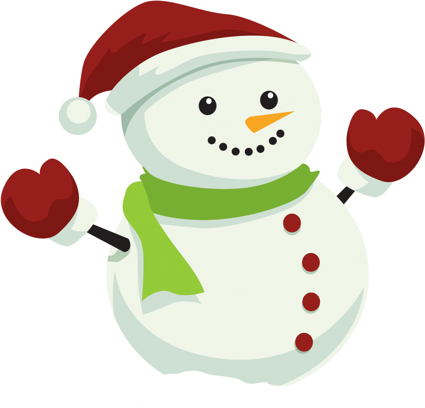Download Snowman With Christmas Hat Png Clipart - Snow Man Png - Free Transparent PNG Clipart Images Download. - Snowman Transparent PNG Free Download